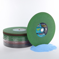 Супер тонкий режущий диск зеленого цвета 355мм острый для нержавеющей стали или металла с сертификатом МПА