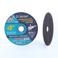 высокопроизводительный алюминиевый черный цвет 4-дюймовые прочные режущие диски режущие диски для металла 
