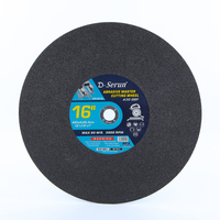 16-дюймовый черный режущий диск T41 прочный для нержавеющей стали с сертифицированным МПа