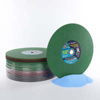 Супер тонкий 14-дюймовый зеленый острый режущий диск для нержавеющей стали или металла